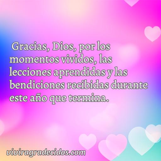 Agradable frase de agradecimiento a dios por el año que termina, Cincuenta frases de agradecimiento a dios por el año que termina