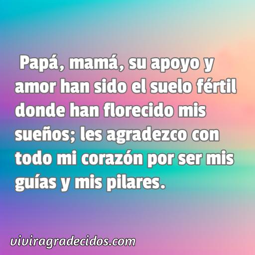 Mejor frase de agradecimiento a mi padre y madre, frases de agradecimiento a mi padre y madre