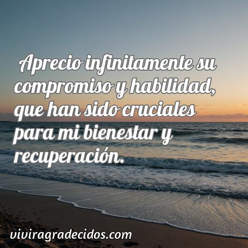 Agradable frase de agradecimiento a tu edico, frases de agradecimiento a tu edico