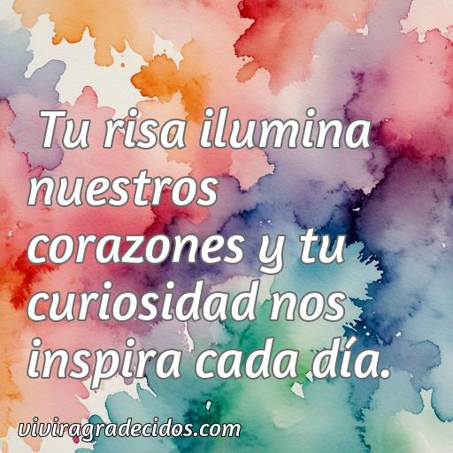 Agradable frase de agradecimiento a un niño, frases de agradecimiento a un niño