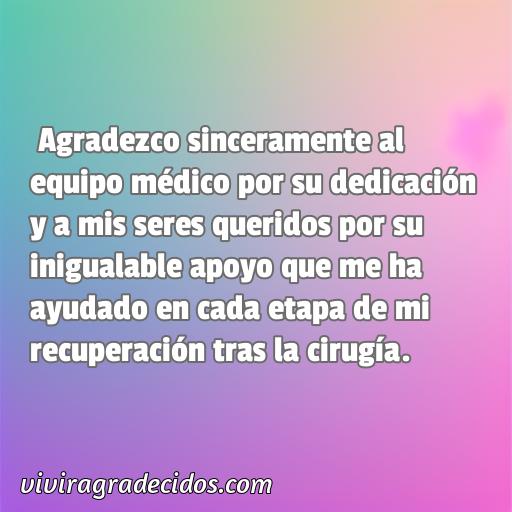 Agradable frase de agradecimiento después de una cirugía, 50 Mejores frases de agradecimiento después de una cirugía