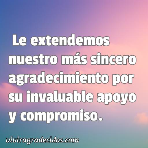 Excelente frase de agradecimiento formales, 50 frases de agradecimiento formales