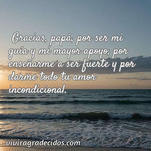 50 Frases de agradecimiento para papá