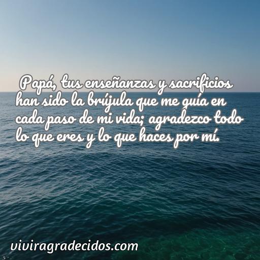 Mejor frase de agradecimiento para papa, frases de agradecimiento para papa