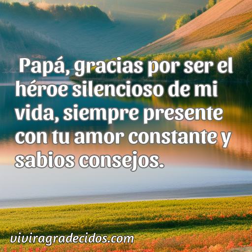 Excelente frase de agradecimiento para papa, frases de agradecimiento para papa