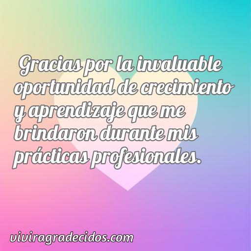 Mejor frase de agradecimiento por practicas profesionales, frases de agradecimiento por practicas profesionales